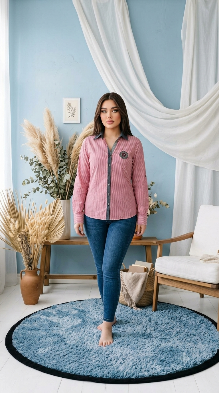 شومیز نخی وارداتی